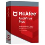 McAfee AntiVirus Plus Key (1 Year / 10 Devices) Latest Version + Free Updates