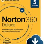 Norton 360 Deluxe EU ONLY (1 Year / 5 Devices) + 50 GB Cloud Storage (Latest Version + Free Updates)